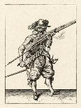 Musket and Arquebus Holland, Loading-Jakob De Gheyn-Art Print
