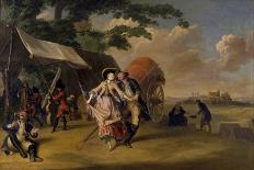 Dance in a Camp, 1765-Jakob Michel-Giclee Print