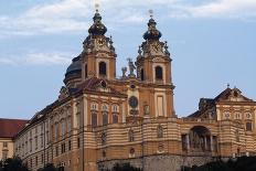 View of Melk Benedictine Abbey-Jakob Prandtauer-Stretched Canvas