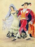 Costume Design for Mozart's 'The Marriage of Figaro', 1936-Jakov Zinovyevich Stoffer-Giclee Print