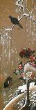 Mandarin Duck in the Snow 1-Jakuchu Ito-Framed Giclee Print