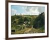 Jalais Hill at Pontoise, 1867-Camille Pissarro-Framed Giclee Print