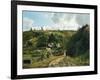 Jalais Hill at Pontoise, 1867-Camille Pissarro-Framed Giclee Print