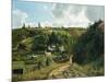 Jalais Hill at Pontoise, 1867-Camille Pissarro-Mounted Giclee Print