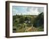 Jalais Hill at Pontoise, 1867-Camille Pissarro-Framed Premium Giclee Print