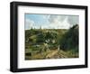 Jalais Hill at Pontoise, 1867-Camille Pissarro-Framed Giclee Print