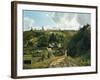 Jalais Hill at Pontoise, 1867-Camille Pissarro-Framed Giclee Print