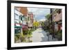 Jalan Stapok Street, Kuching, Sarawak, Malaysian Borneo, Malaysia, Southeast Asia, Asia-Nico Tondini-Framed Photographic Print