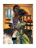 Two Women-Jaleel Campbell-Mounted Art Print