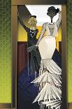 Two Women-Jaleel Campbell-Art Print