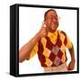 JALEEL WHITE. "FAMILY MATTERS" [1989].-null-Framed Stretched Canvas