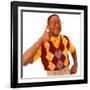 JALEEL WHITE. "FAMILY MATTERS" [1989].-null-Framed Photographic Print