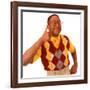 JALEEL WHITE. "FAMILY MATTERS" [1989].-null-Framed Photographic Print