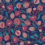 Seamless Paisley Pattern-Jallom-Art Print