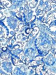 Seamless Paisley Pattern-Jallom-Art Print