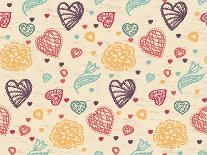 Valentine Pattern-Jallom-Art Print