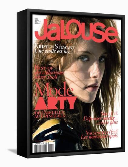 Jalouse, April 2008 - Kristen Stewart-Matthew Frost-Framed Stretched Canvas