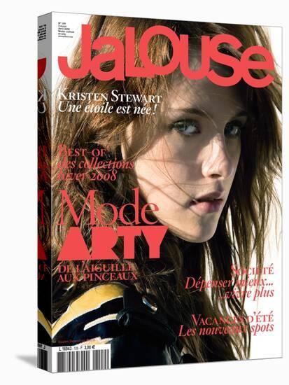 Jalouse, April 2008 - Kristen Stewart-Matthew Frost-Stretched Canvas