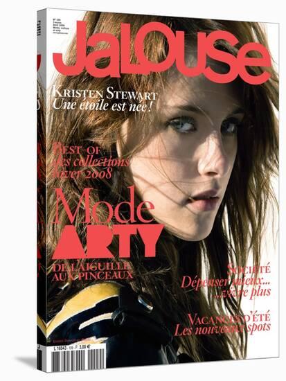 Jalouse, April 2008 - Kristen Stewart-Matthew Frost-Stretched Canvas