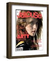 Jalouse, April 2008 - Kristen Stewart-Matthew Frost-Framed Art Print