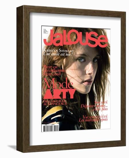 Jalouse, April 2008 - Kristen Stewart-Matthew Frost-Framed Art Print