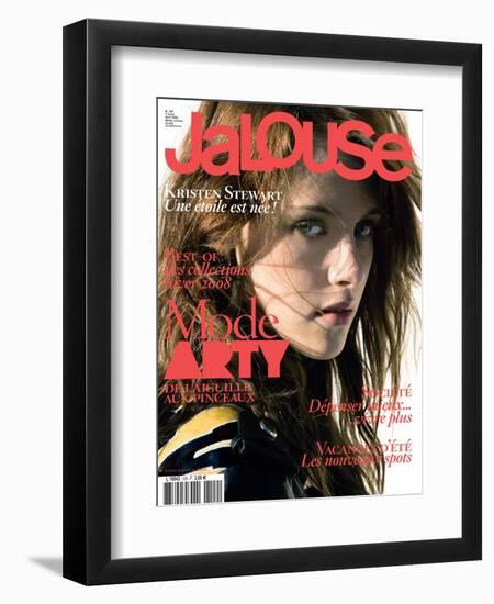 Jalouse, April 2008 - Kristen Stewart-Matthew Frost-Framed Art Print