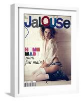 Jalouse, April 2009 - Natalia Vodianova (Viva)-Paul Schmidt-Framed Art Print