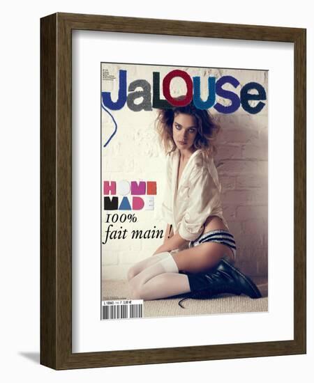 Jalouse, April 2009 - Natalia Vodianova (Viva)-Paul Schmidt-Framed Art Print