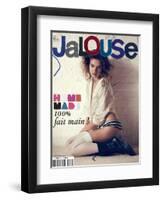 Jalouse, April 2009 - Natalia Vodianova (Viva)-Paul Schmidt-Framed Art Print