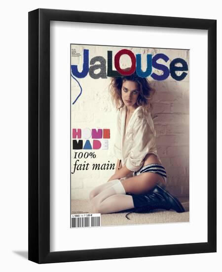 Jalouse, April 2009 - Natalia Vodianova (Viva)-Paul Schmidt-Framed Art Print