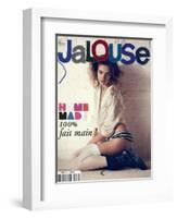 Jalouse, April 2009 - Natalia Vodianova (Viva)-Paul Schmidt-Framed Art Print