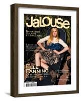 Jalouse, December 2010-January 2011 - Elle Fanning-Mason Poole-Framed Art Print