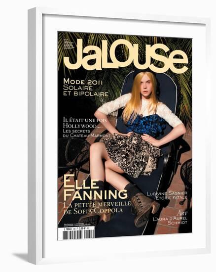 Jalouse, December 2010-January 2011 - Elle Fanning-Mason Poole-Framed Art Print