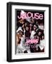 Jalouse, February 2008 - Whitney, Esti, Janaina-Sam Basset-Framed Art Print