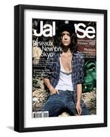 Jalouse, July-August 2007 - Jac-Elina Kechicheva-Framed Art Print