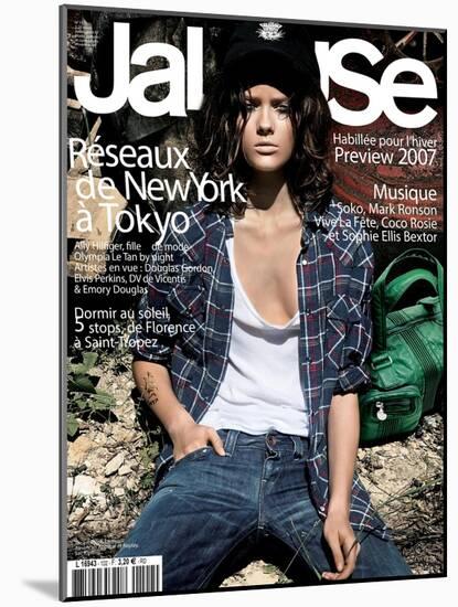 Jalouse, July-August 2007 - Jac-Elina Kechicheva-Mounted Art Print