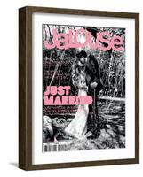 Jalouse, July-August 2009 - Lila, Joséphine de La Baume, Mark Ronson-Paul Schmidt-Framed Art Print