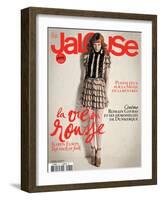 Jalouse, July-August 2010 - Karen Elson-Édouard Plongeon-Framed Art Print