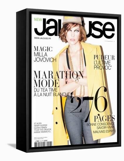 Jalouse, July-August 2011 - Hailey Gates-Matthew Frost-Framed Stretched Canvas