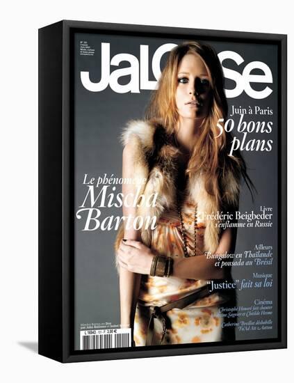 Jalouse, June 2007 - Mischa Barton-Elina Kechicheva-Framed Stretched Canvas