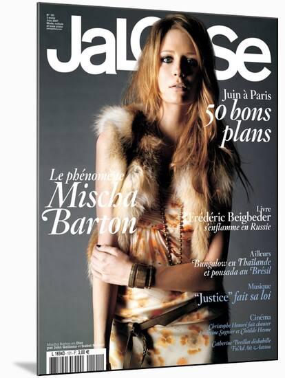 Jalouse, June 2007 - Mischa Barton-Elina Kechicheva-Mounted Art Print