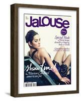 Jalouse, March 2010 - Marion Cotillard-Mason Poole-Framed Art Print