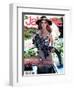 Jalouse, March 2011 - Camille Rowe-Matthew Frost-Framed Art Print