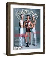 Jalouse, March 2011 Supplement - Compilation Mode Accessoires-André & Gildas Kitsune-Framed Art Print