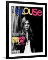 Jalouse, May 2009 - Lou Doillon, Mélanie Laurent, Audrey Marnay, Clémence Poésy et Léa Seydoux-Olivier Zahm-Framed Art Print