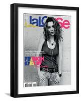 Jalouse, May 2009 - Lou Doillon, Mélanie Laurent, Audrey Marnay, Clémence Poésy et Léa Seydoux-Daniel King-Framed Art Print