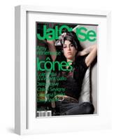 Jalouse, November 2007 - Amy Whinehouse-Elina Kechicheva-Framed Art Print