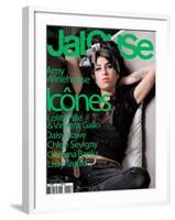 Jalouse, November 2007 - Amy Whinehouse-Elina Kechicheva-Framed Art Print