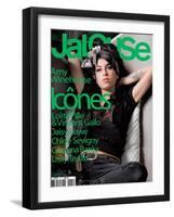 Jalouse, November 2007 - Amy Whinehouse-Elina Kechicheva-Framed Art Print