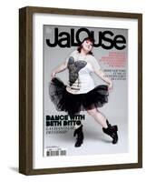 Jalouse, November 2008 - Beth Ditto-Jean-Baptiste Mondino-Framed Art Print